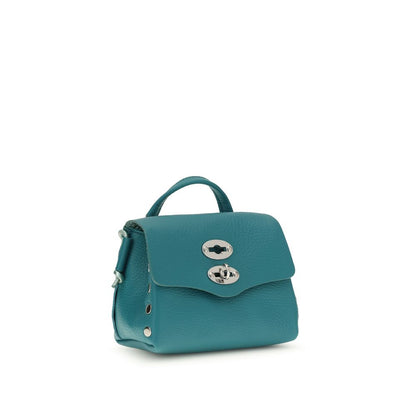 2-in-1 Shoulder & Crossbody Bag by Zanellato for women in bos taurus calf leather bicolour presents a versatile silhouette, showcasing a secure hook and versatile built-in-compartments with versatile crossbody-strap, shoulder-strap, handle & adjustable-strap for a sophisticated look.