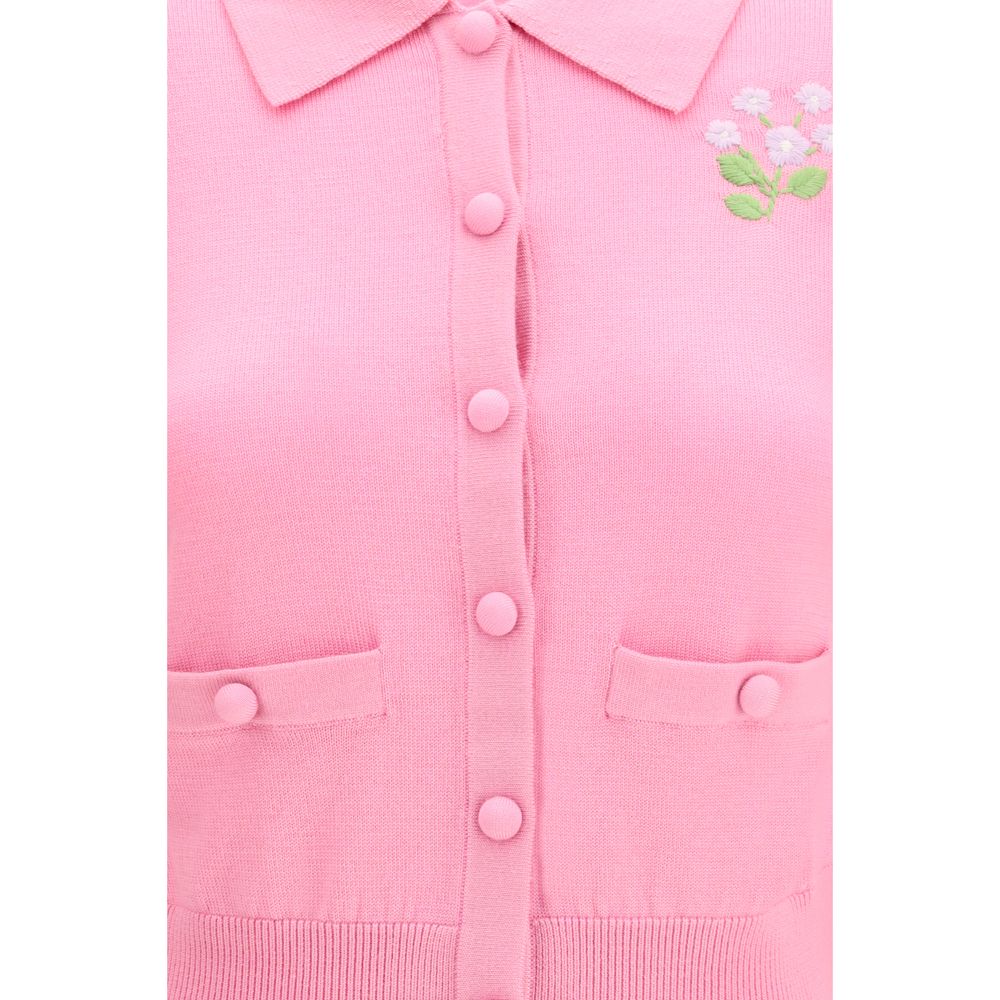 Cardigan by Self-Portrait for women in wool multicolor & floral showcases a luxurious silhouette, meticulously detailed with a sophisticated and for a refined finish.