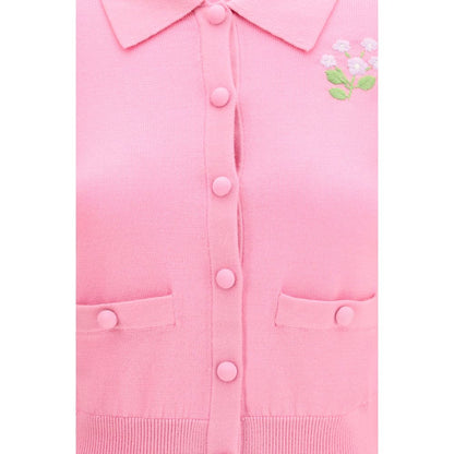 Cardigan by Self-Portrait for women in wool multicolor & floral showcases a luxurious silhouette, meticulously detailed with a sophisticated and for a refined finish.