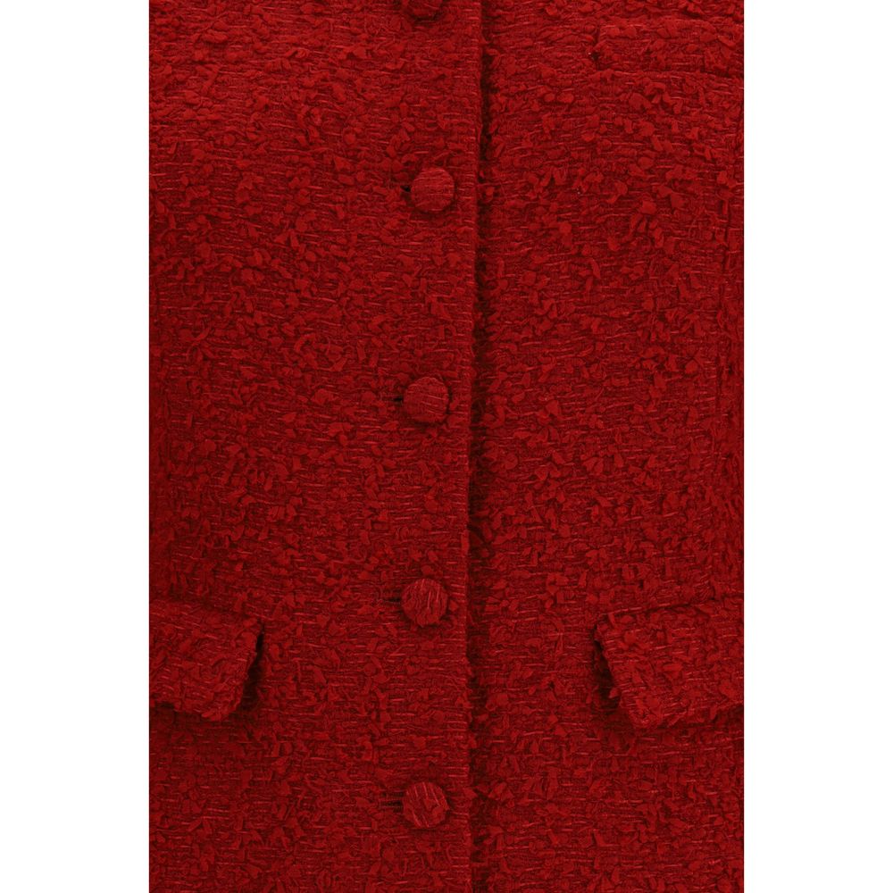 Dress by Magda Butrym for women in polyamide wool multicolor features an magnificent silhouette, artfully detailed with a magnificent and that flows into an magnificent short.