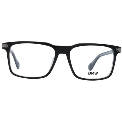 Eyeglasses Frames by BMW for men in black features an refined silhouette, showcasing a sophisticated black coloured frame and refined full-frame frame design for a refined look.