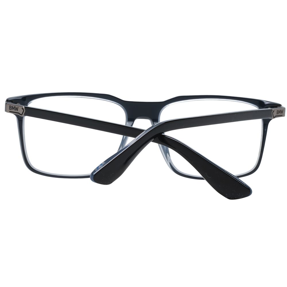 Eyeglasses Frames by BMW for men in black showcases a reflective silhouette, artfully incorporating a sophisticated black coloured frame with a distinct full-frame frame design.