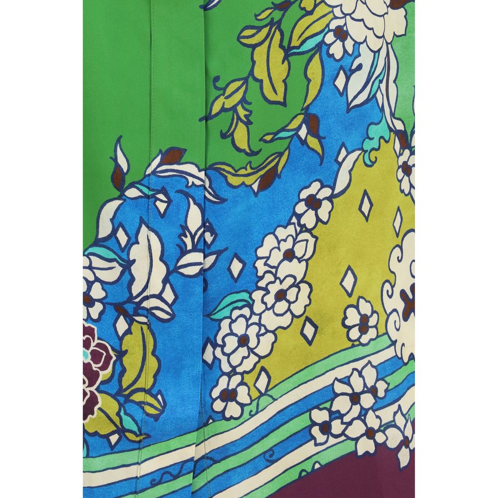 Shirt by Alemais for women in silk multicolor & patterned showcases a sublime silhouette, artfully detailed with a sublime and for a sophisticated, sublime finish.