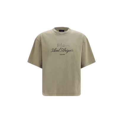 T-Shirt by Axel Arigato for men in organic cotton bicolour & print showcases a unassuming silhouette, artfully detailed with a refined and unassuming for a sophisticated, contemporary look.