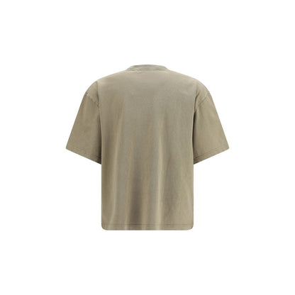 T-Shirt by Axel Arigato for men in organic cotton bicolour & print showcases a dramatic silhouette, elegantly detailed with a dramatic and for a truly dramatic finish.