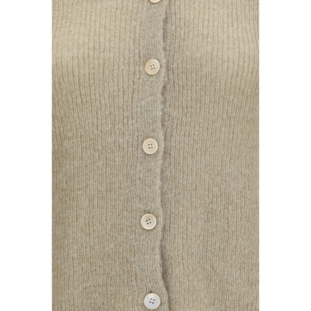 This Sweater by Our Legacy for women in polyamide merino & alpaca wool beige presents a understated silhouette, featuring a sophisticated and for a understated finish.