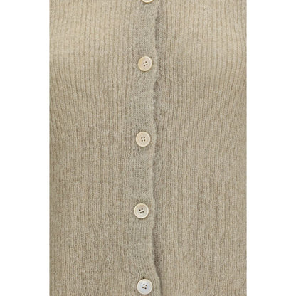 This Sweater by Our Legacy for women in polyamide merino & alpaca wool beige presents a understated silhouette, featuring a sophisticated and for a understated finish.