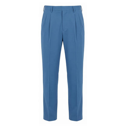 Malo Blue Cotton Men's Pants