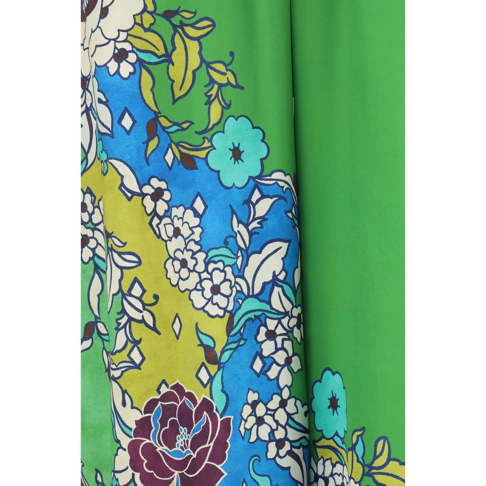 Casual Pants by Alemais for women in silk multicolor, natural, floral & print features an refined tailoring silhouette, showcasing a premium relaxed-fit, regular-fit & wide with a and long cut for a refined tailoring look.