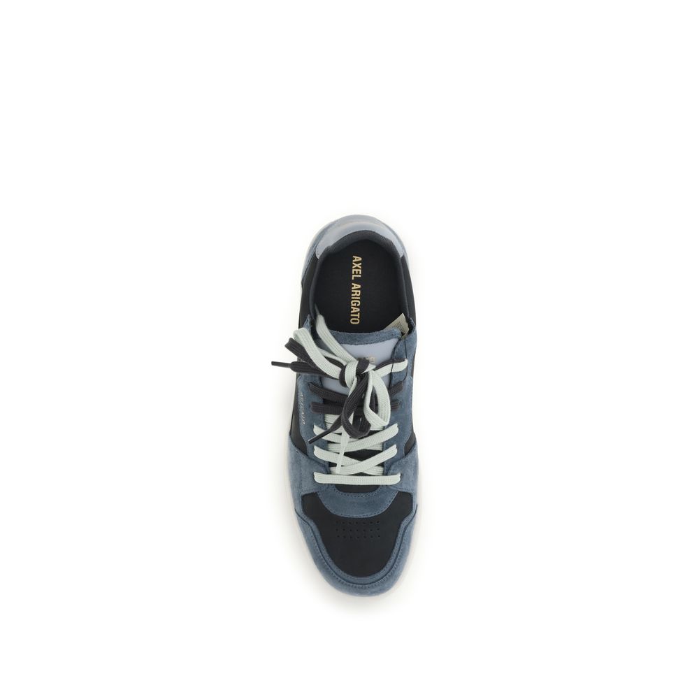 Sneakers by Axel Arigato for men in nubuck leather multicolor & signature presents a on trend silhouette from the Men's Low Top Nubuck Leather Sneakers collection, showcasing a on trend low-top style for an elevated aesthetic.
