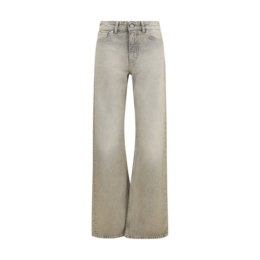 Jeans by Our Legacy for women in denim cotton gray features an sartorial straight-leg, flared & regular-fit and long with a cut for a sartorial finish.