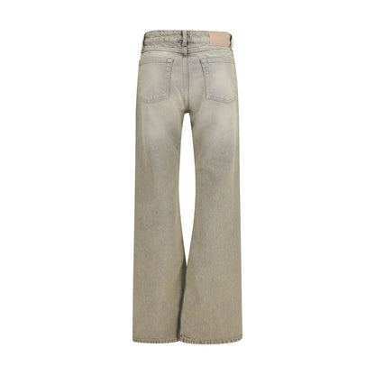 Jeans by Our Legacy for women in denim cotton gray features an sophisticated and straight-leg, flared & regular-fit with a precise long, creating a sophisticated and sophisticated silhouette.