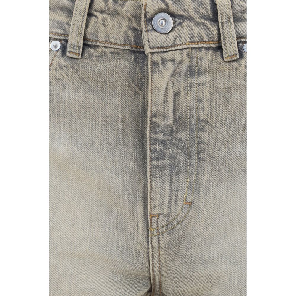 Jeans by Our Legacy for women in denim cotton gray presents a refined pantology silhouette, artfully defined by a refined pantology straight-leg, flared & regular-fit, long, and a sophisticated .
