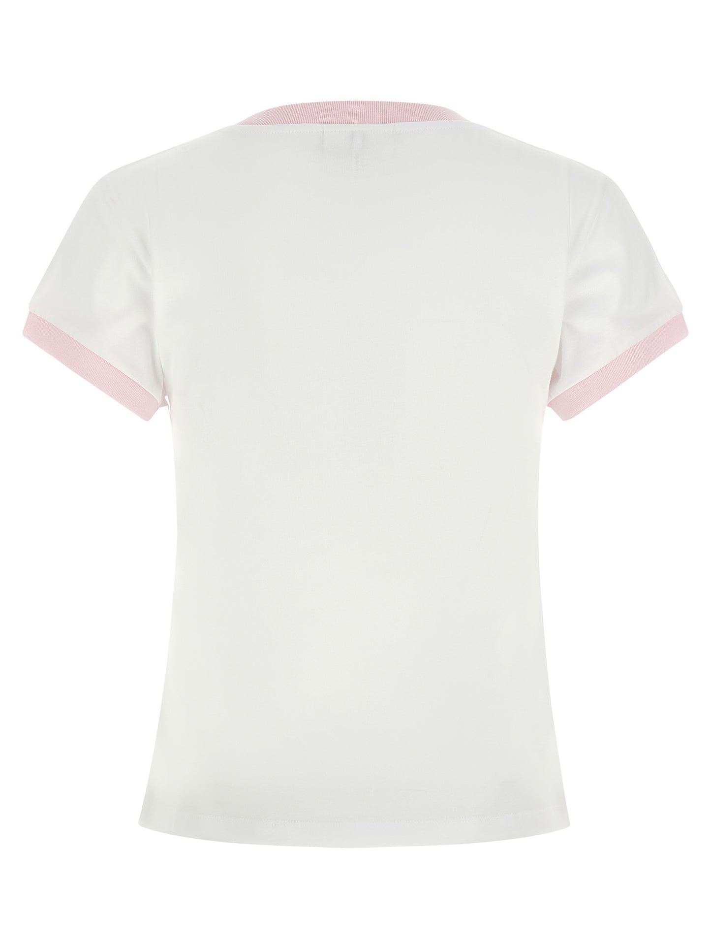 Ganni White Organic Cotton T-Shirt