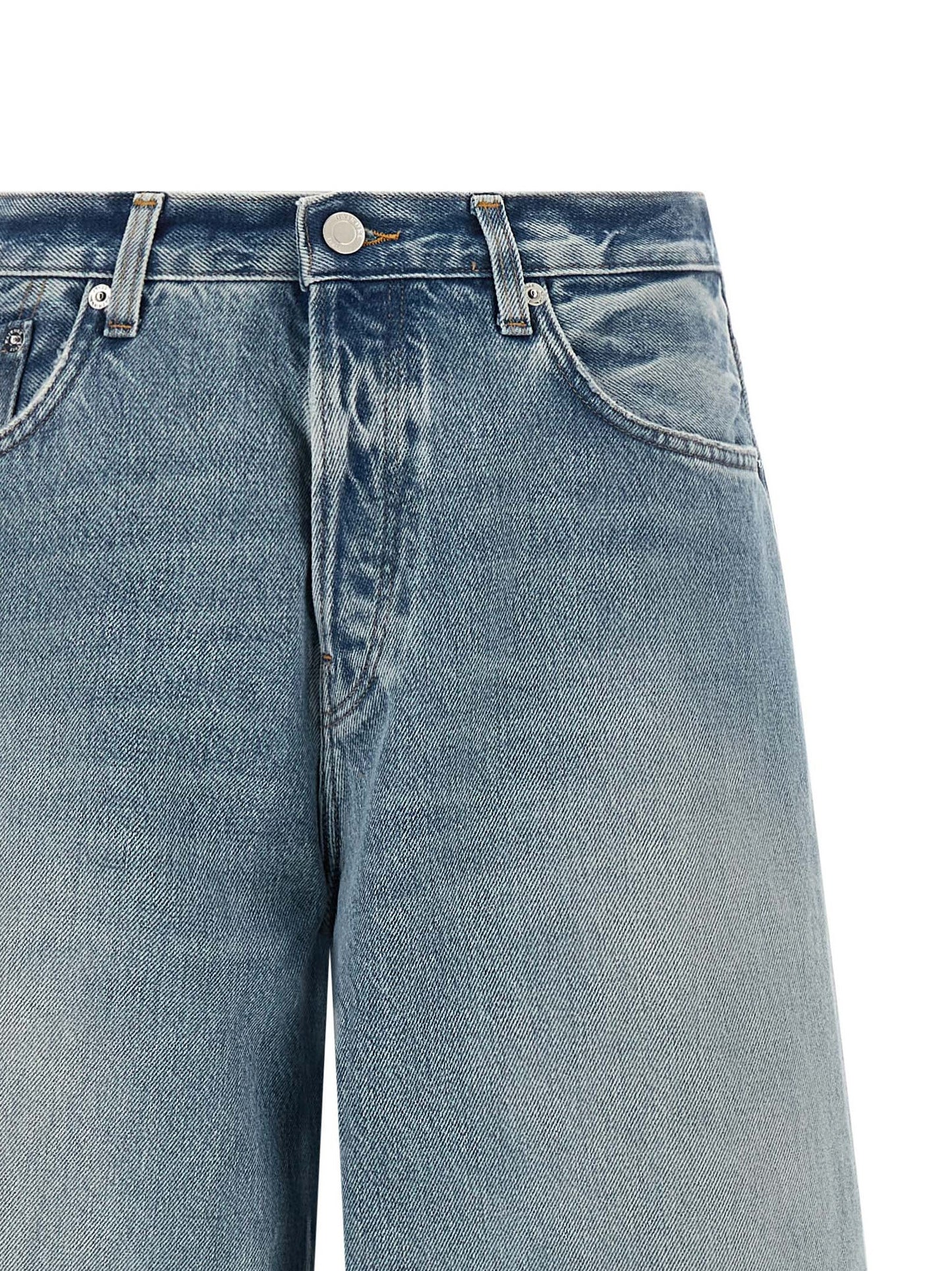 Jeans by Haikure for women in denim cotton canvas light-blue features an sophisticated and relaxed-fit & wide with a precise long, creating a sophisticated and sophisticated silhouette.