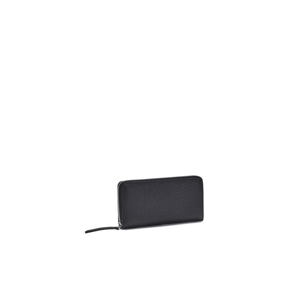 Cardholder Wallet by Maison Margiela for women in bos taurus calf leather black, white & signature presents a architectural silhouette from the Four Stitches Bos Taurus Calf Leather Cardholder Wallet collection, showcasing architectural card-organization coin-purse for a architectural finish.