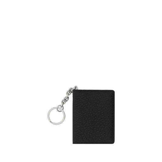 Keychain by Maison Margiela for women in wool black, silver & print exhibits a distinguished aesthetic, beautifully coordinating with and elements while highlighting .