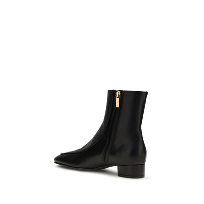 Ankle Boots by Herbert Levine for women in bos taurus calf leather black features an high-performance silhouette, showcasing the sophisticated design of the Women's Bos Taurus Calf Leather Ankle Boots with a and a refined square toe style.