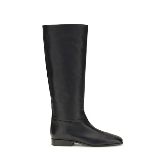 Ankle High Knee-High Boots by Herbert Levine for women in bos taurus calfskin leather black showcases a ergonomic silhouette from the Women's Bos Taurus Calfskin Leather Ankle High Knee-High Boots collection, featuring a ergonomic and a ergonomic square toe style.