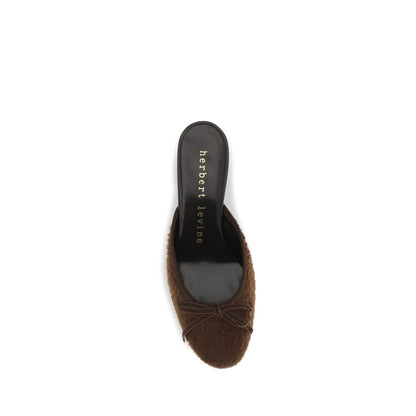 Stiletto Kitten Sandals by Herbert Levine for women in bost taurus calf leather & fur brown features an effortlessly chic silhouette from the Women's Bost Taurus Calf Leather & Fur Stiletto Kitten Sandals collection, showcasing a effortlessly chic stiletto kitten-heel and elegant .