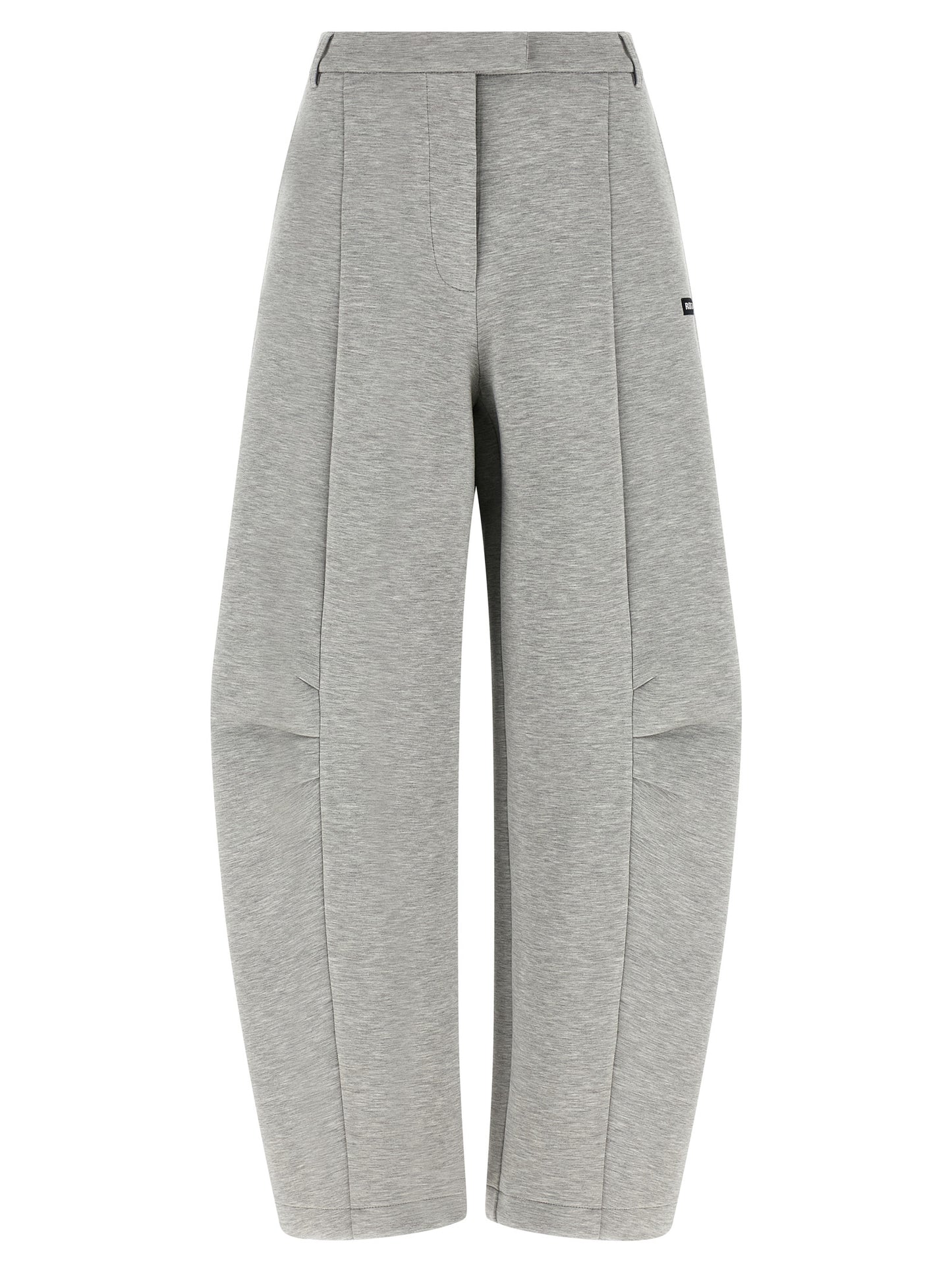 Cargo Pants by ROTATE BIRGER CHRISTENSEN for women in stretch viscose gray features an smart casual wide and long, expertly tailored with a high rise and smart casual utilitarian details for a sophisticated look.