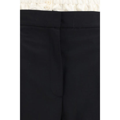 Rohe Black Wool Oves Aries Dress Pants