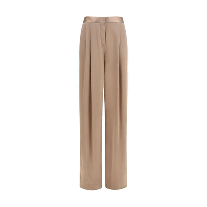 Casual Pants by Tom Ford for women in silk beige presents a tailored silhouette, showcasing a tailored straight-leg & regular-fit and long cut with a refined for a truly tailored aesthetic.