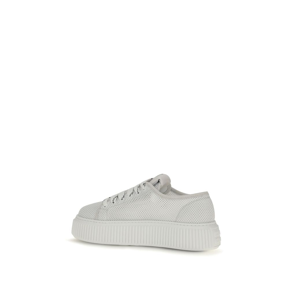 Sneakers by Miu Miu for women in polyamide & mesh white features an versatile design from the Women's Fashion Polyamide & Mesh Sneakers collection, highlighting a versatile fashion style for a premium, high-fashion look.