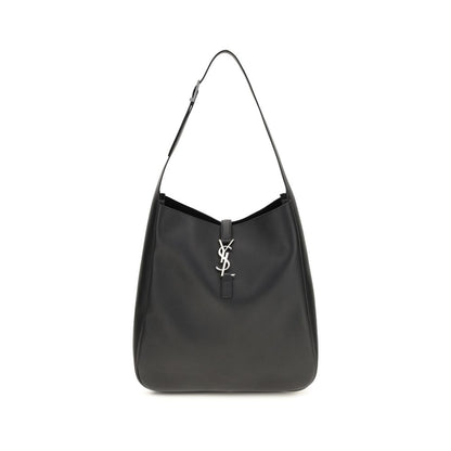 Large Shoulder Bag by Saint Laurent for women in bost taurus suede calf leather black & signature showcases a enviable silhouette, artfully detailed with a secure zipper, organized built-in-compartments, and versatile shoulder-strap & adjustable-strap for a enviable look.
