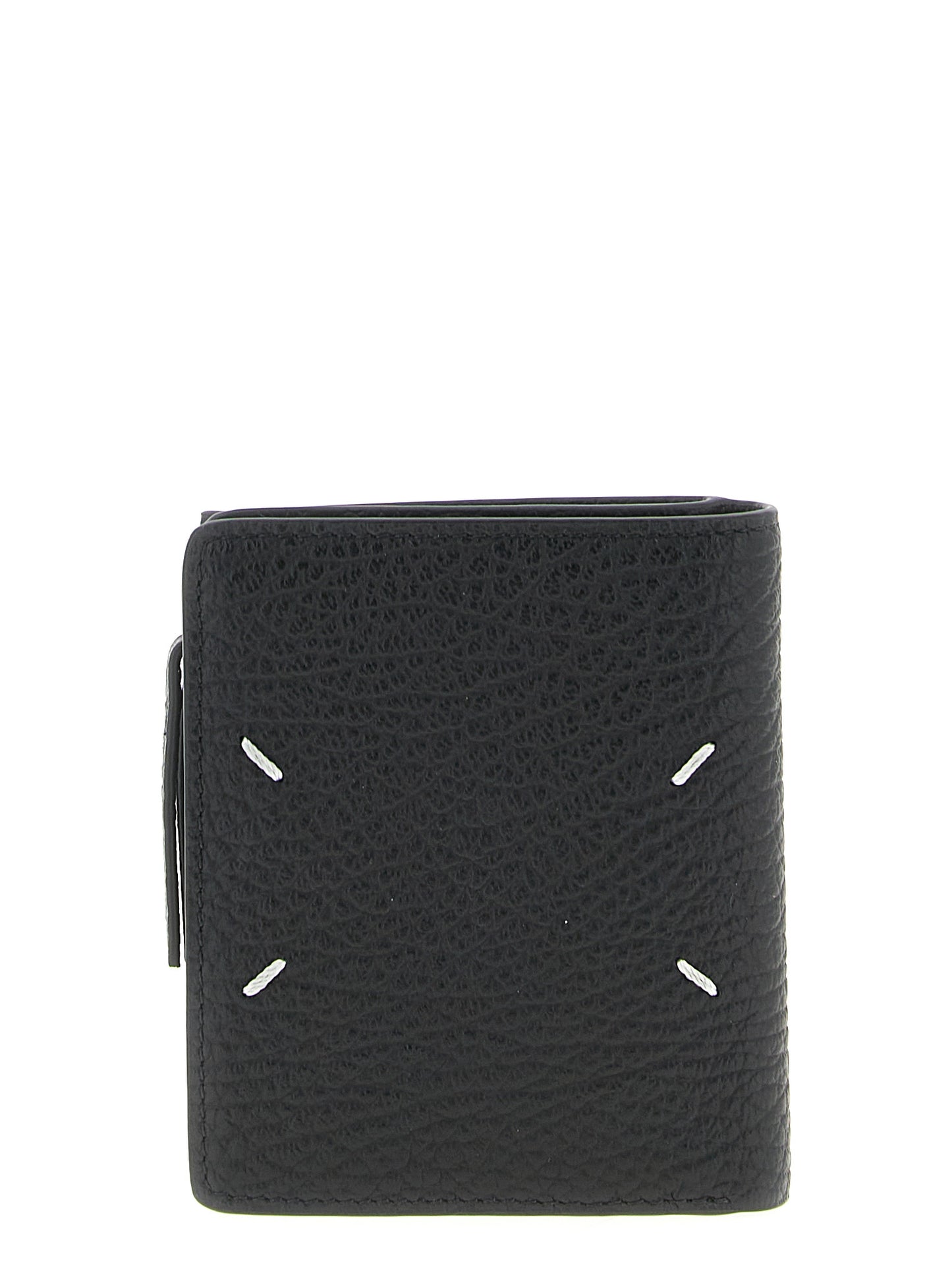Maison Margiela Calfskin Leather Cardholder Card Case - Black