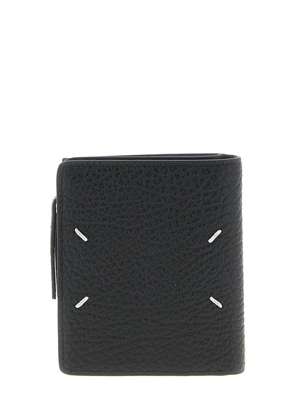 Maison Margiela Calfskin Leather Cardholder Card Case - Black
