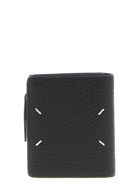 Maison Margiela Calfskin Leather Cardholder Card Case - Black