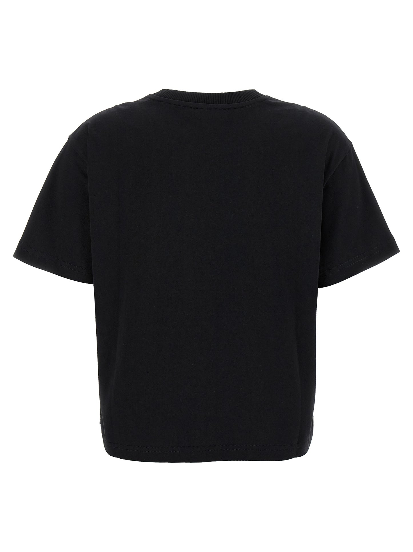 T-Shirt by A.P.C. for women in organic cotton bicolour, black & white showcases a chic silhouette, artfully detailed with a chic and for a chic finish.