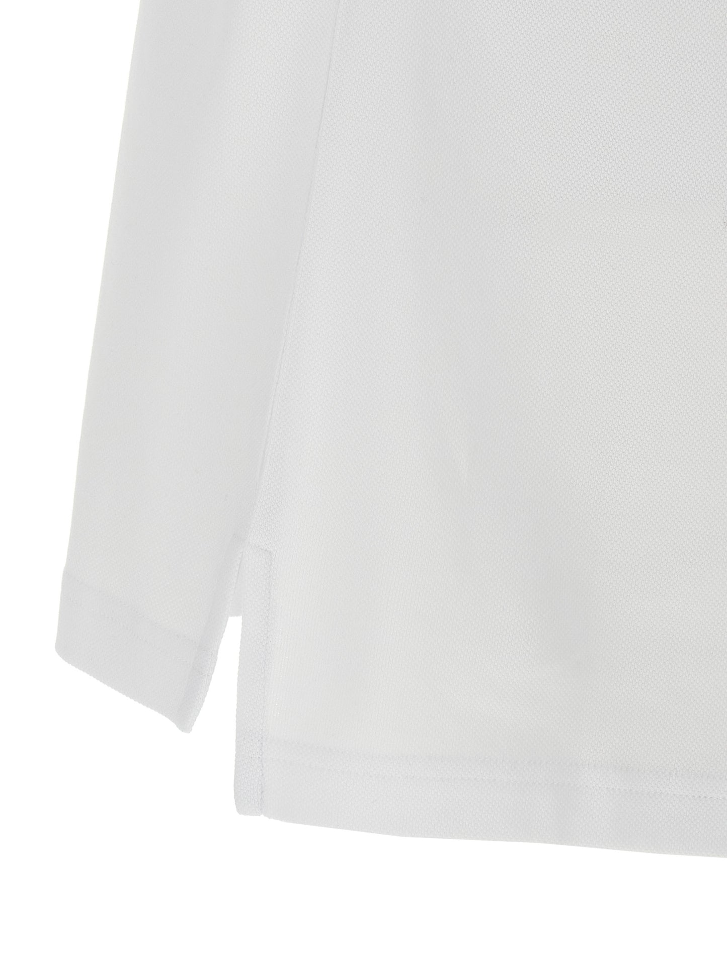 This Polo Shirt by Moschino for men in cotton white & print presents a flawless silhouette, showcasing flawless detailing and a refined for a truly flawless aesthetic.