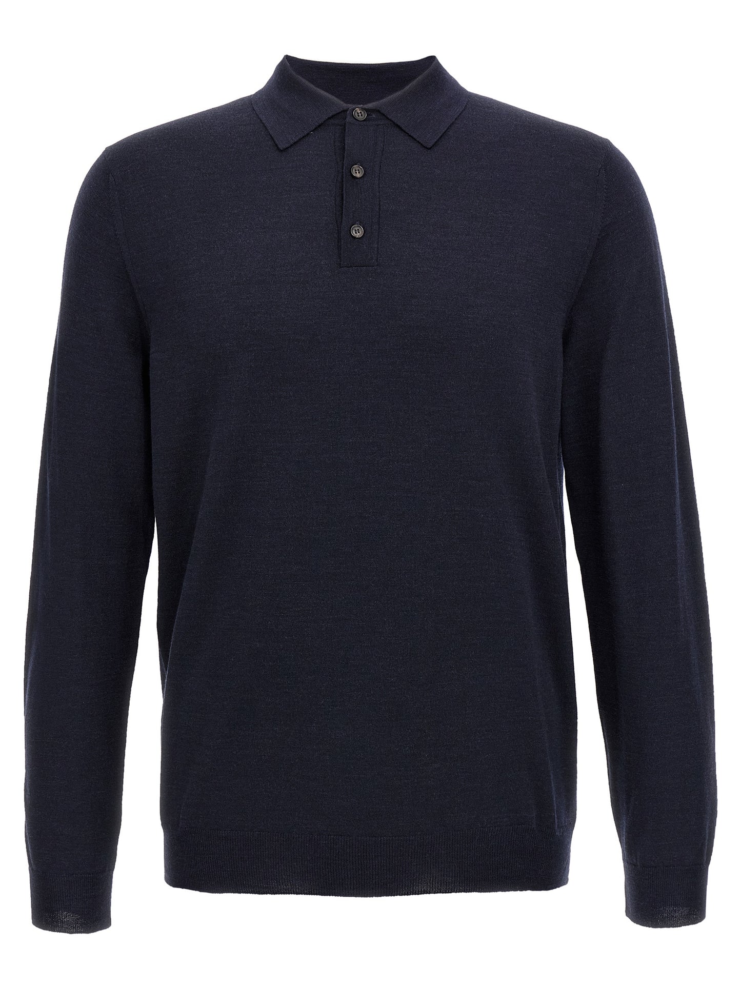 Polo Shirt by ZANONE for men in polyamide & virgin wool blue showcases a enviable silhouette, featuring a refined and for a enviable finish.