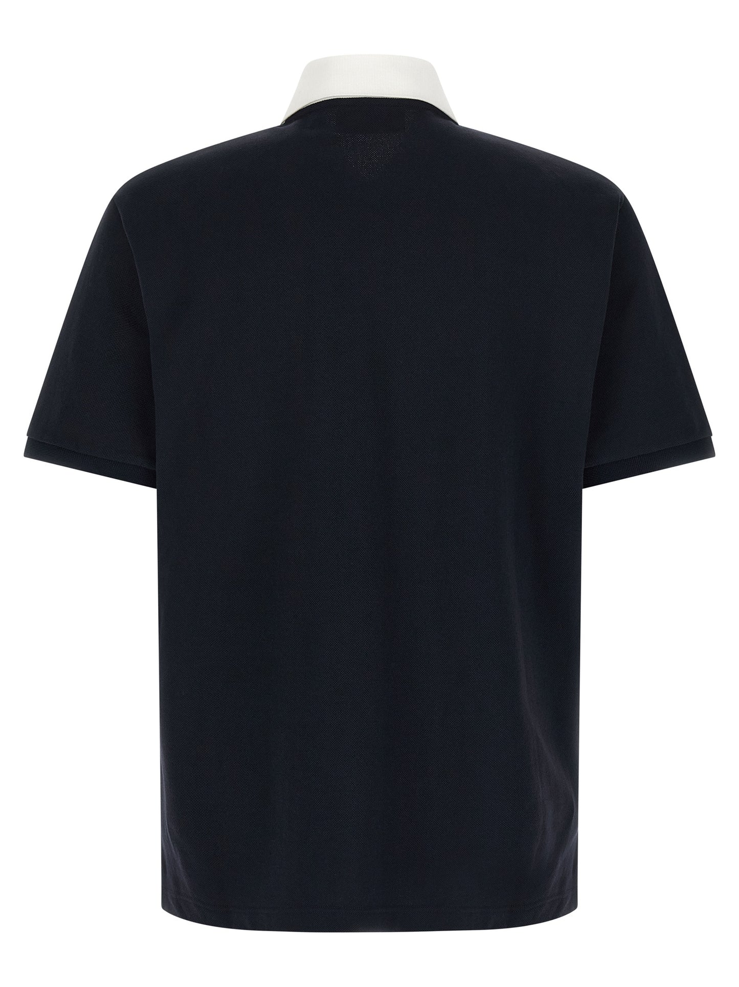 Polo Shirt by Gucci for men in stretch cotton blue showcases a enviable silhouette, featuring a refined and for a enviable finish.