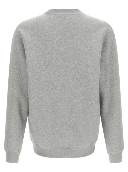 Sweatshirt by Gucci for men in cotton gray, signature & print features a unrivaled silhouette with a refined crew neckline and unrivaled detailing for a sophisticated look.
