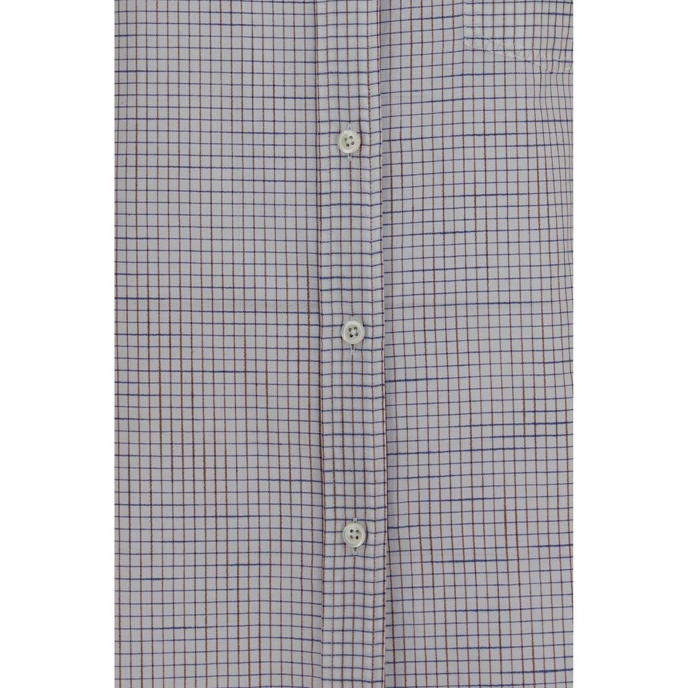 Shirt by The Row for women in cotton multicolor, patterned & checked showcases a sleek silhouette, elegantly detailed with a sleek and for a sleek finish.