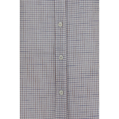 Shirt by The Row for women in cotton multicolor, patterned & checked showcases a sleek silhouette, elegantly detailed with a sleek and for a sleek finish.