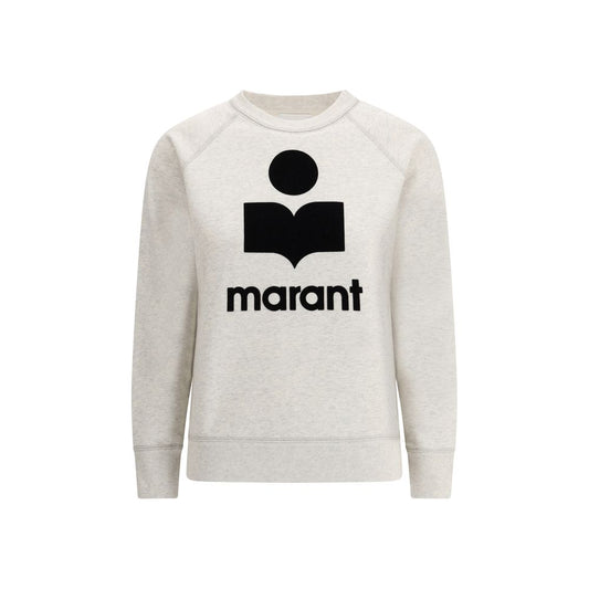 Sweatshirt by Isabel Marant Étoile for women in cotton white, toile & monogram features an exquisite silhouette, showcasing and crew neckline details for a exquisite look.