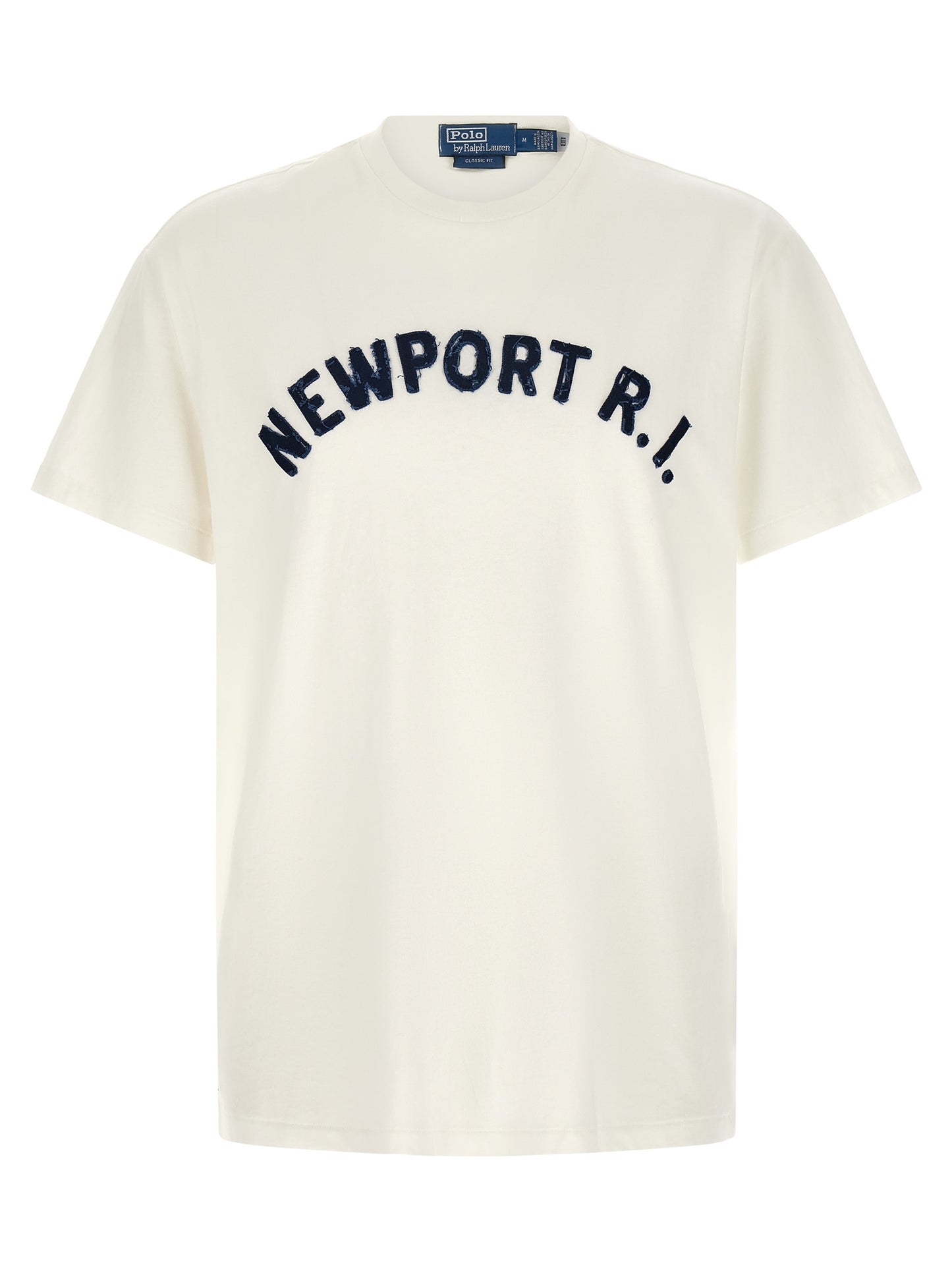 Polo Shirt by Polo Ralph Lauren for men in cotton blue presents a distinguished silhouette, showcasing a sophisticated crew neckline and distinguished for a truly distinguished finish.