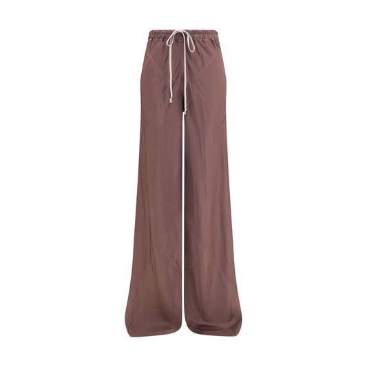 Casual Pants by Rick Owens for women in silk brown features an sophisticated and regular-fit with a precise long, creating a sophisticated and sophisticated silhouette.