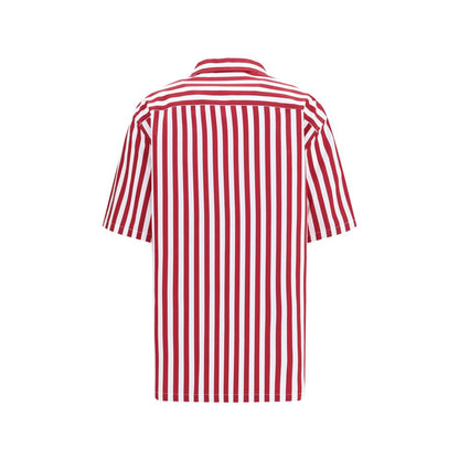 Shirt by Dolce & Gabbana for women in cotton & silk multicolor, patterned & striped showcases a sharp silhouette, elegantly detailed with a sharp and sharp .
