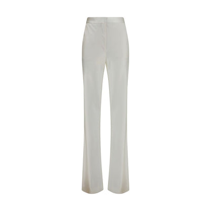 Trousers by Tom Ford for women in viscose silk beige, horn & patterned presents a smart silhouette, meticulously detailed with a smart regular-fit, a smart long, and a smart .
