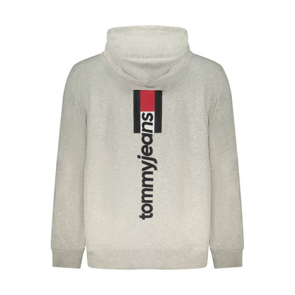 Hooded Sweatshirt Hoodie by Tommy Hilfiger for men in cotton gray & print features a edgy silhouette, detailed with a edgy and for a refined finish.