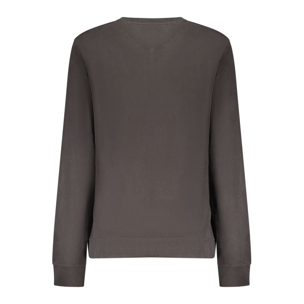 Sweatshirt by Tommy Hilfiger for women in stretch cotton black & print features an enviable silhouette, showcasing a premium and refined for a truly enviable finish.