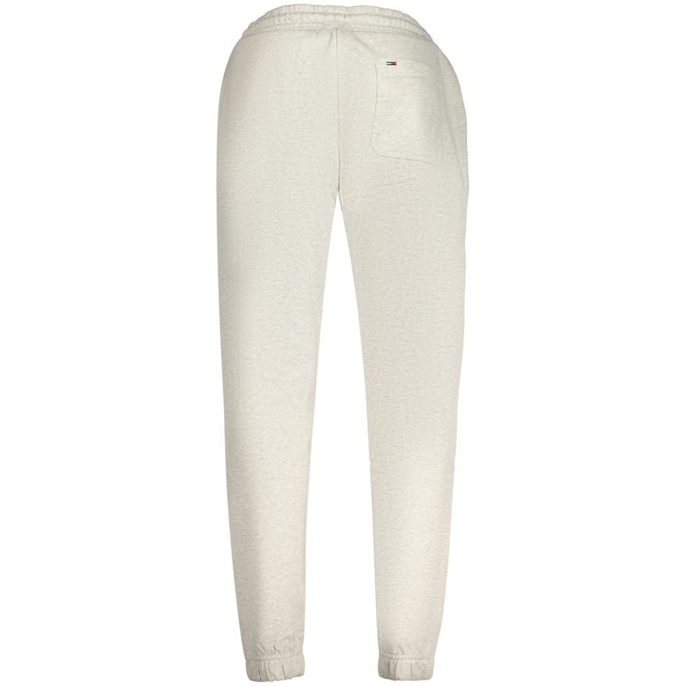 Joggers by Tommy Hilfiger for men in cotton gray & print features a polished silhouette with a polished athletic, reaching a polished long and finished with a polished .