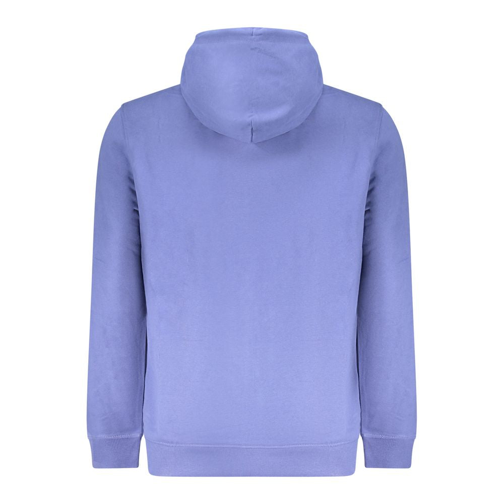 Hooded Sweatshirt Hoodie by Tommy Hilfiger for men in cotton blue, signature & print features a edgy silhouette, detailed with a edgy and for a refined finish.