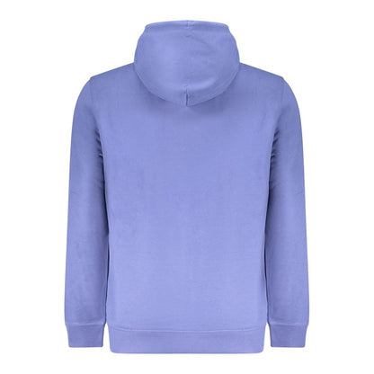 Hooded Sweatshirt Hoodie by Tommy Hilfiger for men in cotton blue, signature & print features a edgy silhouette, detailed with a edgy and for a refined finish.
