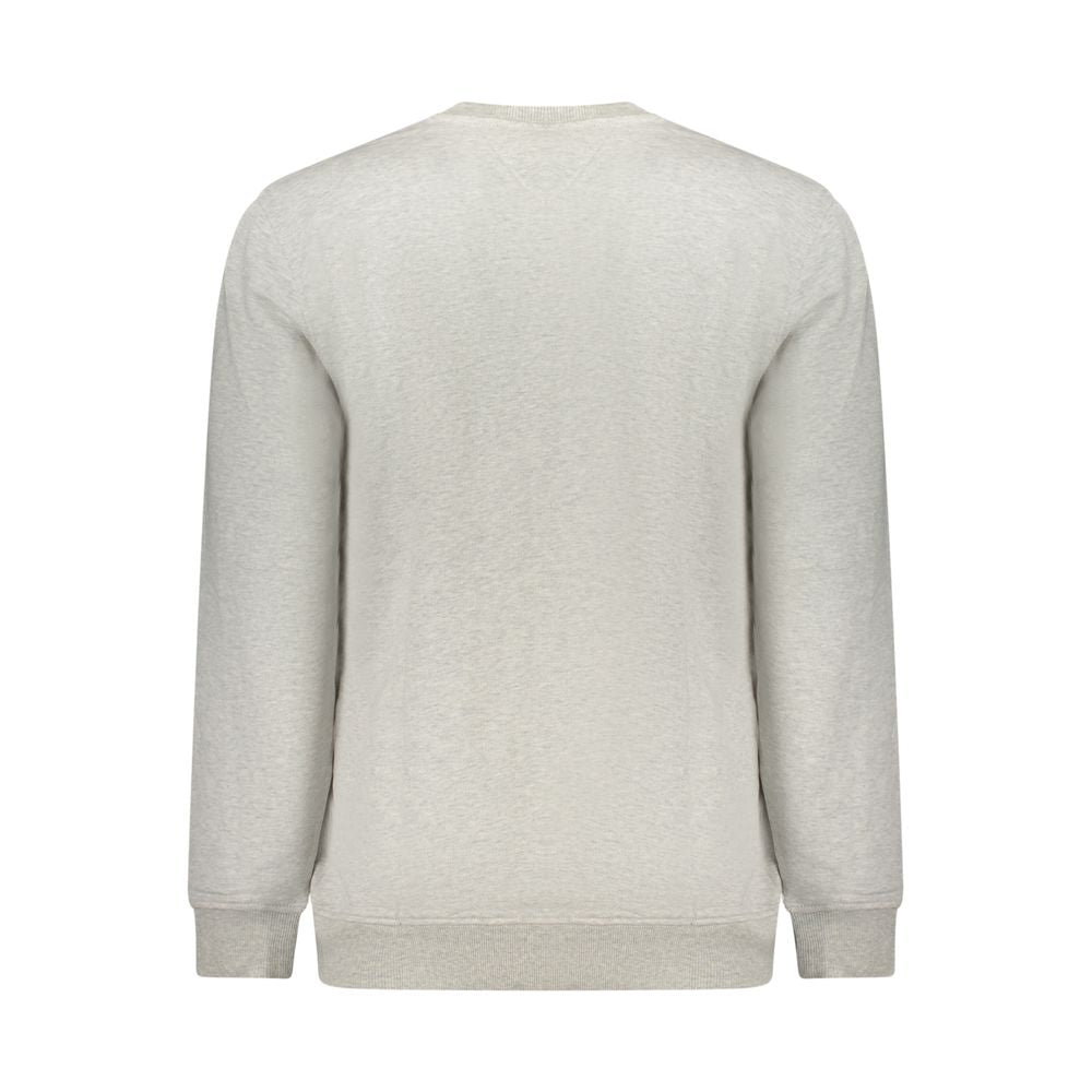 Sweatshirt by Tommy Hilfiger for men in cotton gray & print features an magnificent silhouette, showcasing a sophisticated and detail for a truly magnificent finish.
